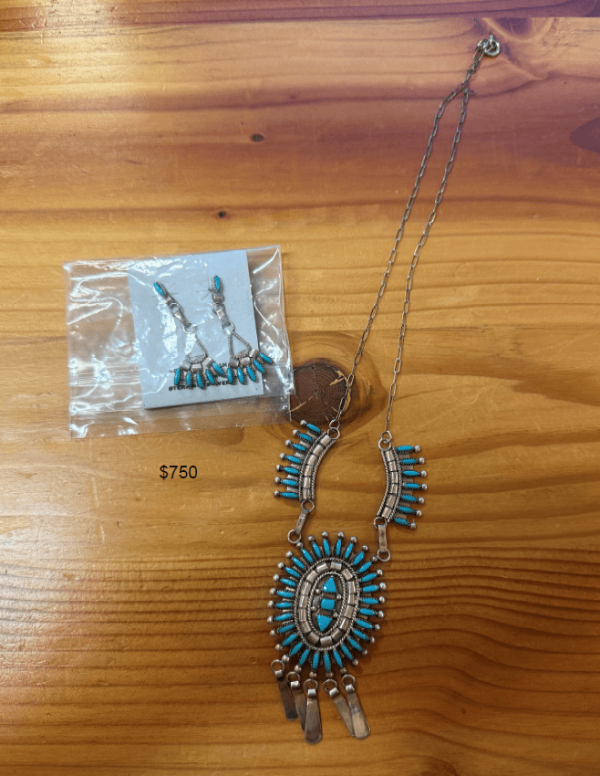 TURQUOISE JEWELRY SET - $750 - Will Leather Goods